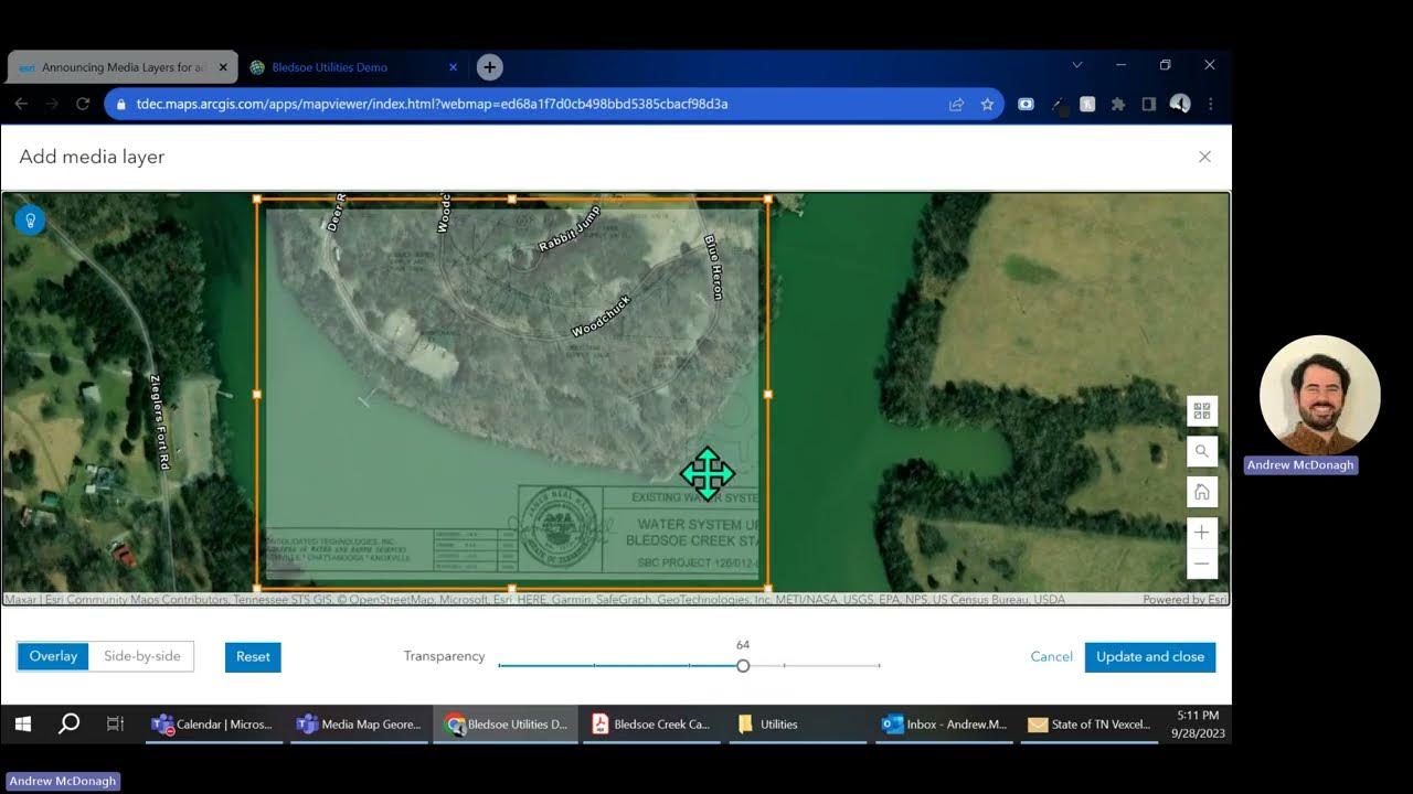 Image Georeferencing with ArcGIS Online YouTube