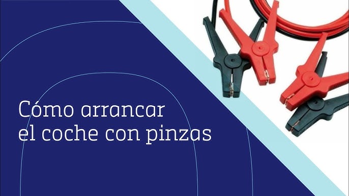 Cómo arrancar un vehículo con pinzas - Línea Directa 