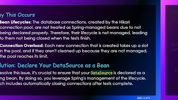 How to Fix HikariCP Connection Pool Issues in Spring with Testcontainers