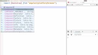 1 - say hello world to angular 2