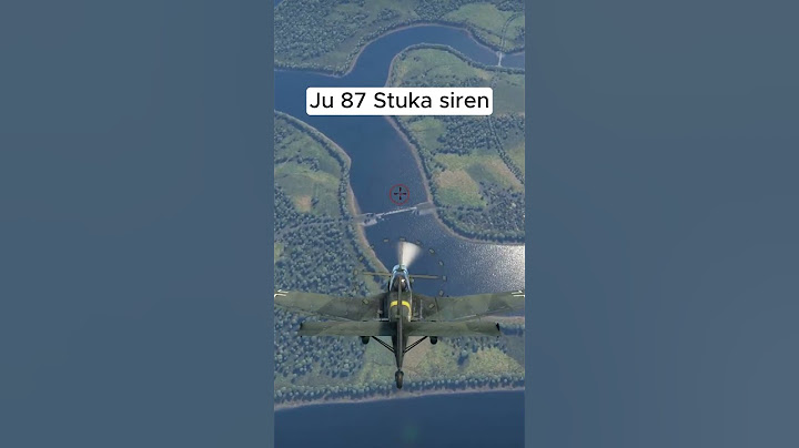 Ju 87 Stuka siren