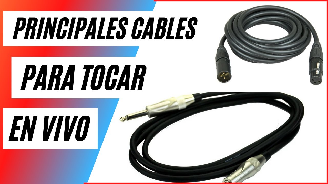 🎵 Principales cables para consola de audio 🎵 YouTube