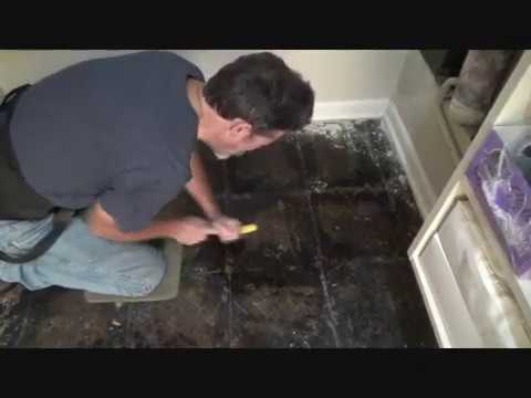 How To Cover Black Tar Floor Mastic, How To Remove Mastic From Porcelain Tile