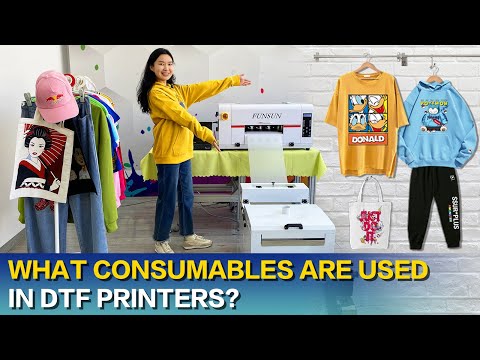 What consumables are used in DTF