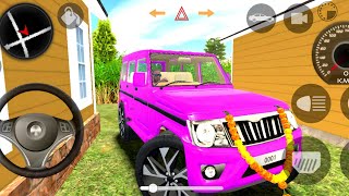 3D Car Simulator Game (Mahindra Bolero) Driving Gadi Wala game Car Game AndroidGameplay #gtav screenshot 2