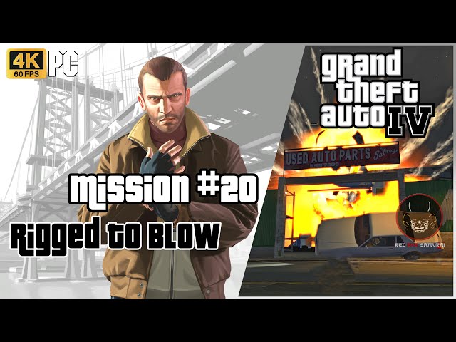 GTA 4 - Mission #20 - Rigged To Blow (1440p) 