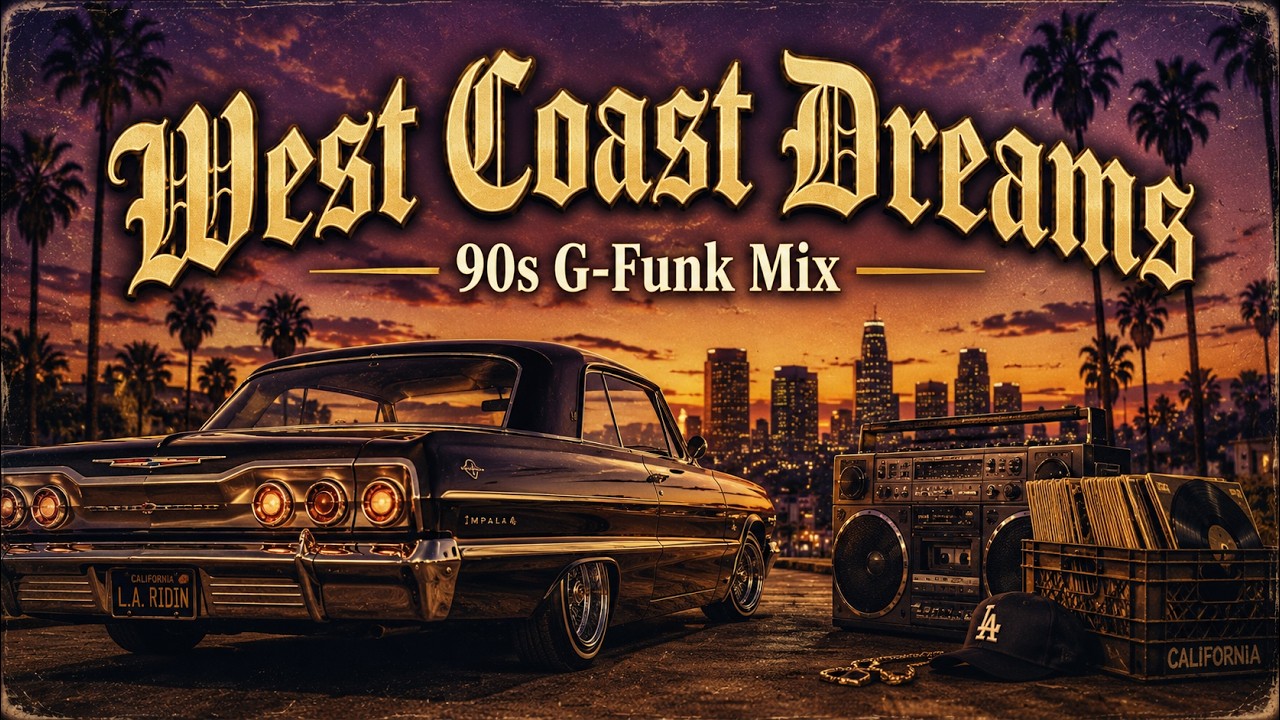 West Coast Dreams | 90s -00s G-Funk Mix | Classic West Coast Hip