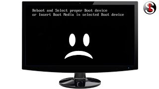 What to do if the DISK BOOT FAILURE error appears when the computer is turned on
