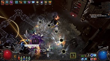 POE 3.9 SSF Metamorph Ice Nova Elementalist Mapping Showcase