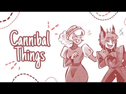 Cannibal Things || Hazbin Hotel Comic Dub (ft. @Eclipse of the void)