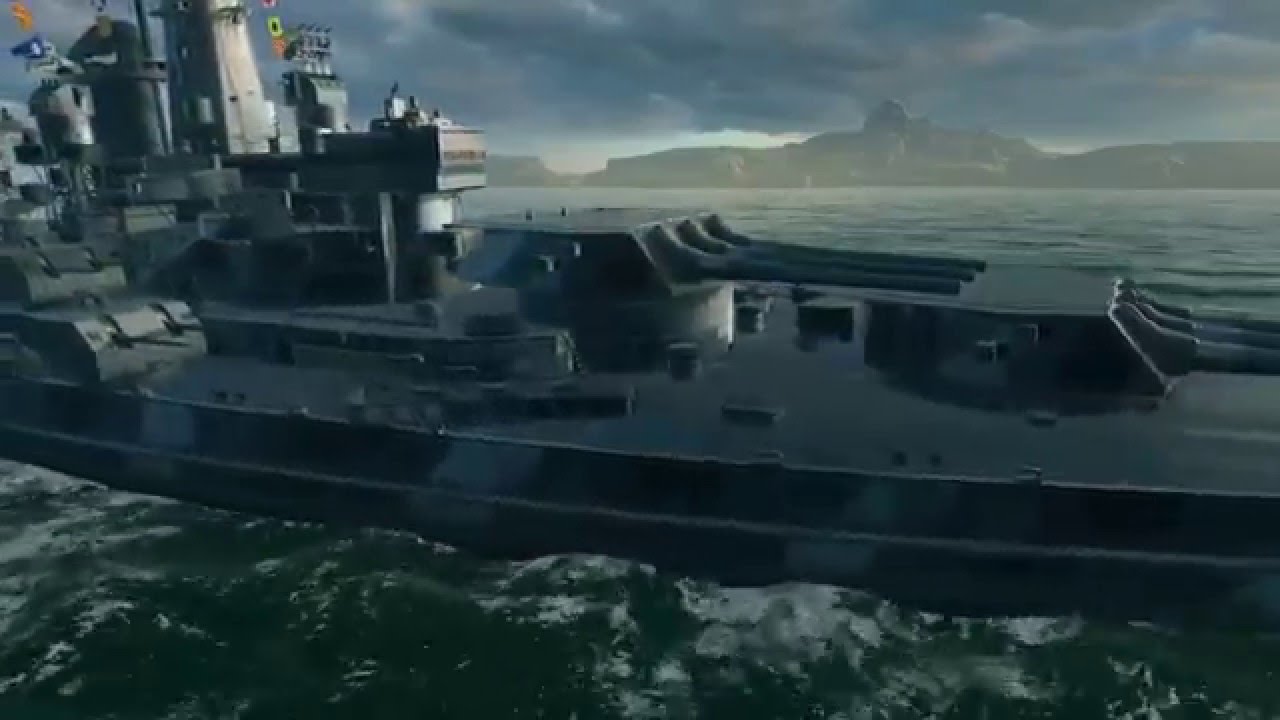 WoWs Montana gameplay YouTube