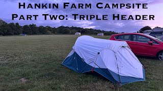 Hankin Farm Campsite with Quechua 2 Seconds Easy Tent