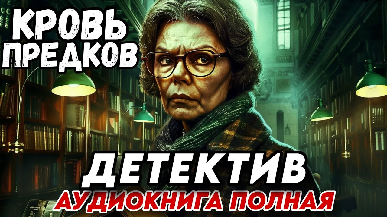 Аудиокнига ПОЛНАЯ: КРОВЬ ПРЕДКОВ / слушать детектив
