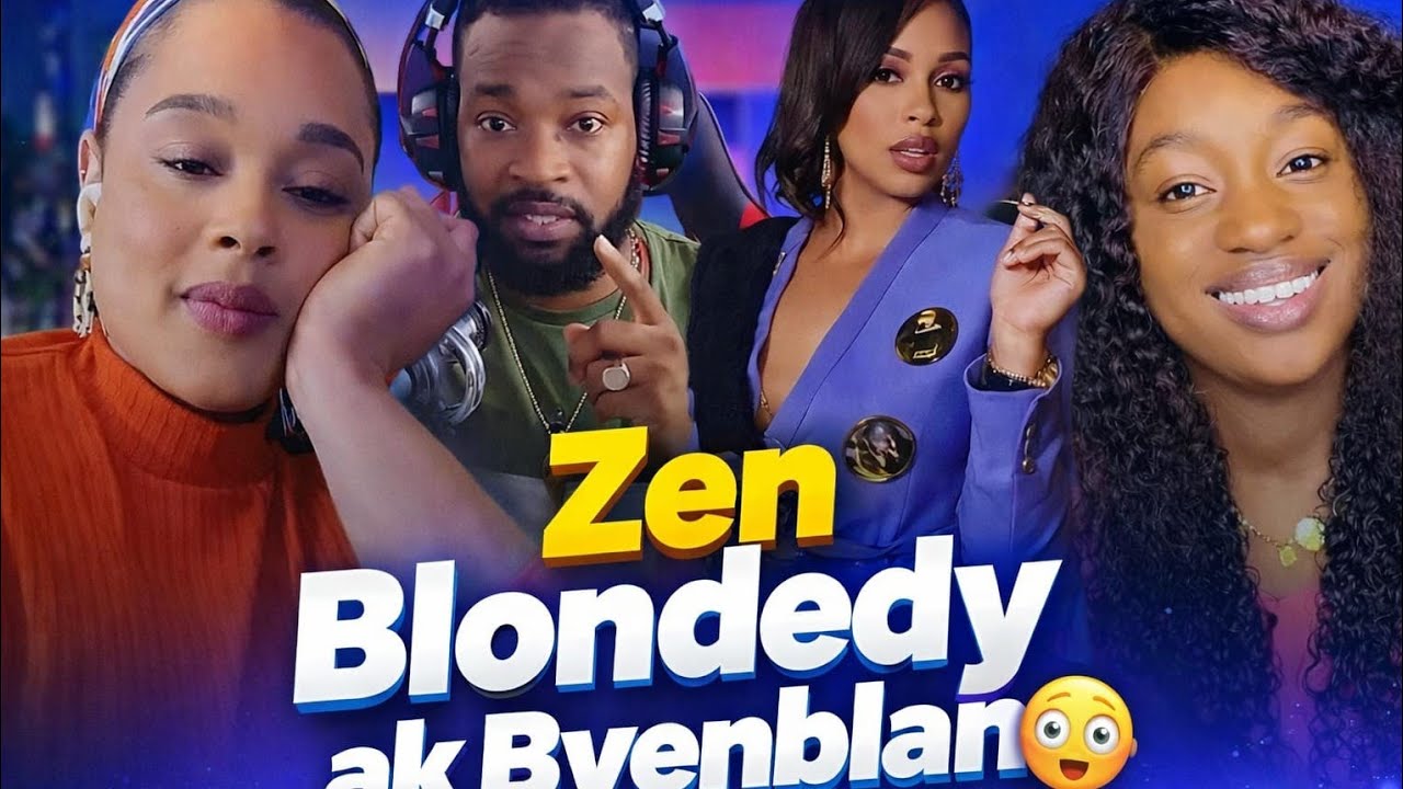 Woy Rachelle manke Mouri😳Zen Blondedy ak Byenblan Manzè Carol lage sekrè yo Myka Foure bouch nan zen