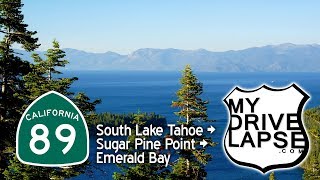 Driving Around the Southwest Side of Lake Tahoe, Emerald Bay