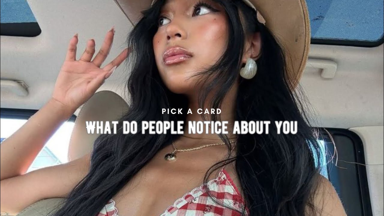 PICK A CARD: 👀WHAT DO PEOPLE NOTICE ABOUT YOU? #tarot #pickacard #tarotreading 