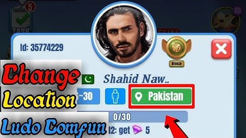 How to Change Country In Ludo Comfun