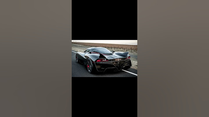 #ssctuatara #суперкар