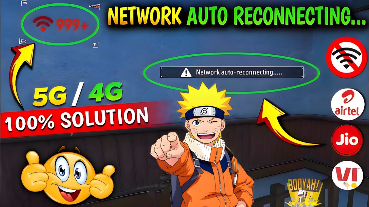 Free Fire 999+ Network Problem Solve 😱 | High Ping & Lag Fix 2026 🔥