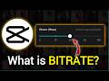 What is bitrate? / Capcut bitrate Kiya Hota hai?