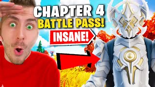 *NOVÝ* BATTLE PASS CHAPTER 4 SEASON 1 REAKCE!!