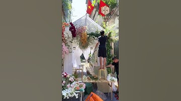 chấm điểm chiếc cổng hoa này #shorts #conghoa #cuoihoi #cuoihoihuyhoang