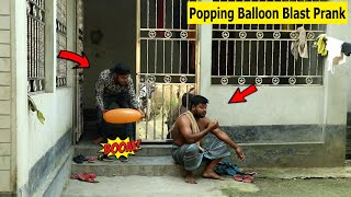 Popping Balloon Blast Prank With Crazy Man!! Best Funny Video 2024