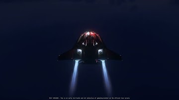 Star Citizen - Alpha 3.18 - How to find the Canyon River on microTech by Night - Short Clips #028