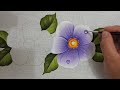 Flores Silvestres para iniciantes Pintura em Tecido Parte 1 - AULA 380 Bruno Silva