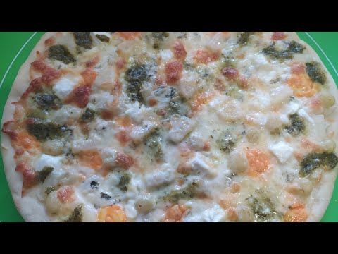 Video: Tajlandska Pizza S Brokulom, Gljivama I Crvenom Paprikom