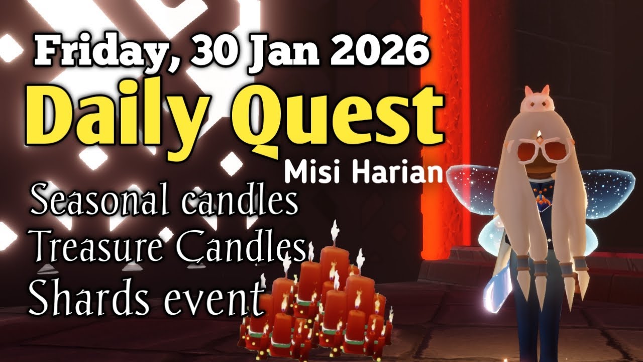 Sky Daily Quest today - Valley of Triumph 30 jan 2026 | Sky Children of the Light | Sandwichies Ch