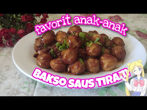 Resep Bakso Tumis Saus Tiram