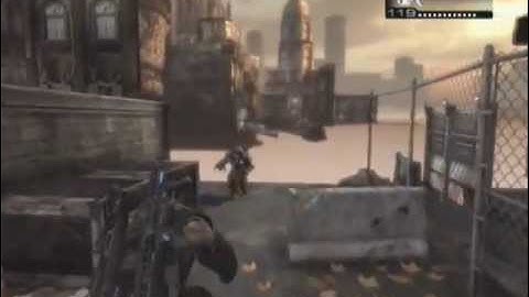 TK9 :: Gears of War 2 Glitches Out the map, Invisa Sheild, Dummy, and More