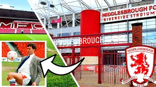 I Visited The RIVERSIDE & Ayresome Park ⚽️ Middlesbrough Stadium Tour 🏟️ screenshot 2