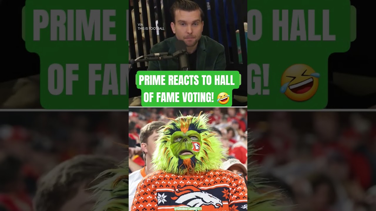 PRIME REACTS TO HALL OF FAME VOTING! 🤣