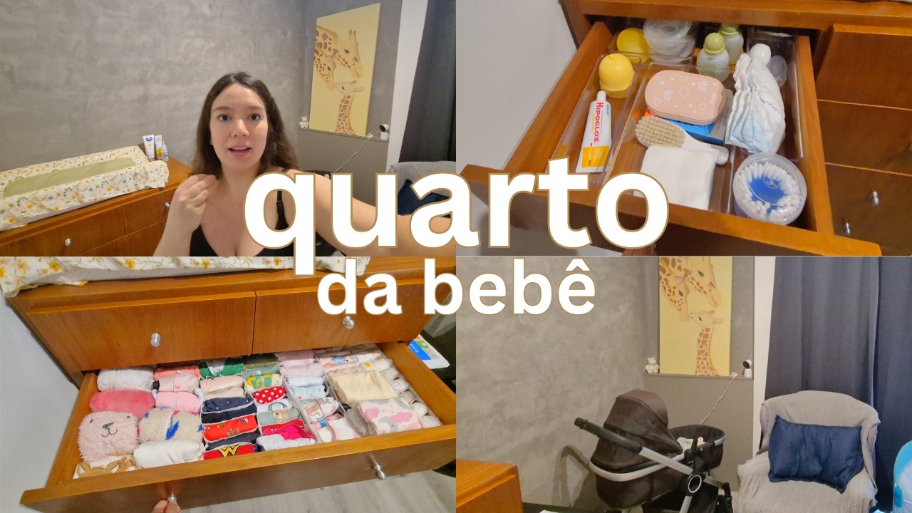 Tour pelo quarto da minha filha | simples, funcional e acolhedor