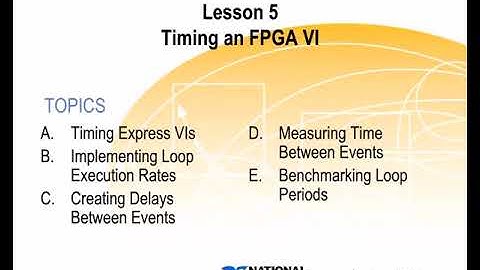 NI LabVIEW FPGA Part 34