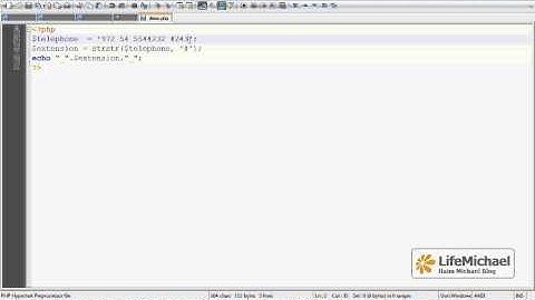 The strstr Function in PHP
