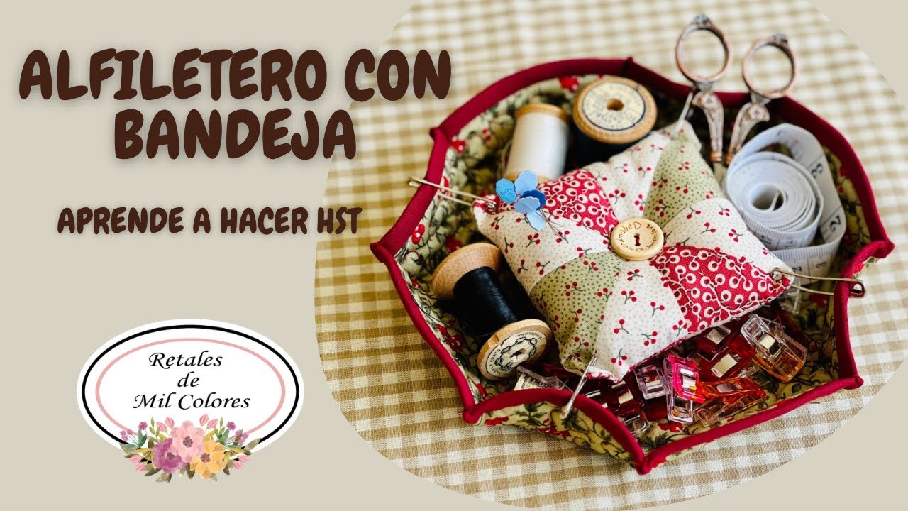 Подушечка для иголок с подносом - узнайте, как сделать HST. Прохождение 178