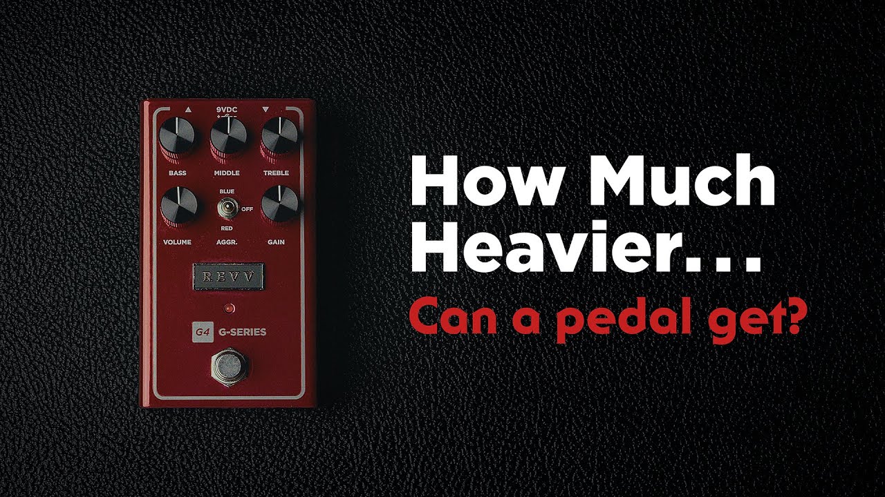 Revv Amps G4 V2: High Gain Distortion Pedal – Revv Amplification