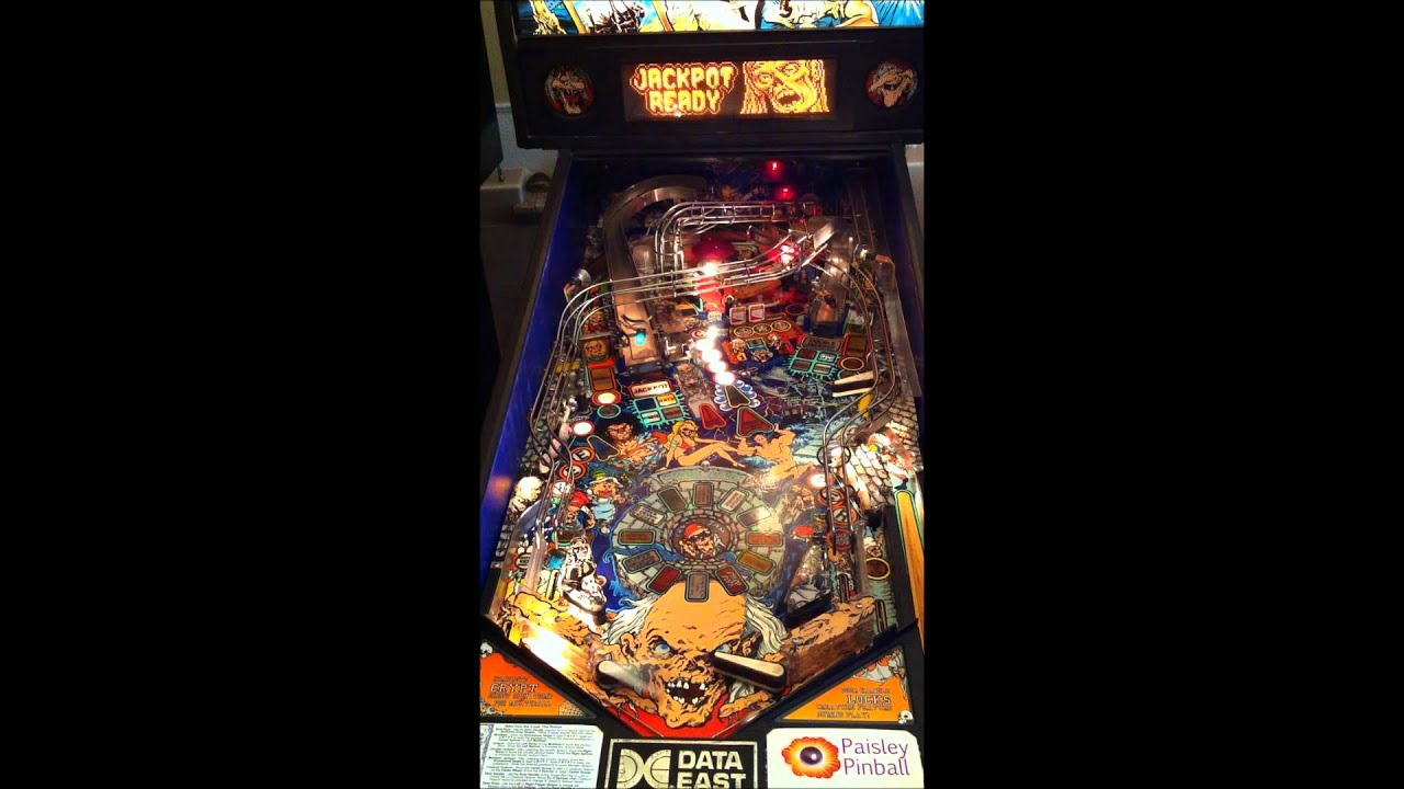 Tales from the Crypt pinball machine by Data East gameplay - YouTube