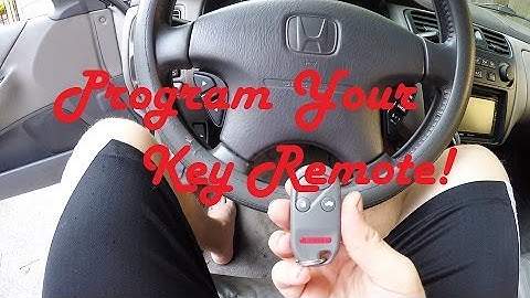 HOW TO - Program a New Key Remote!