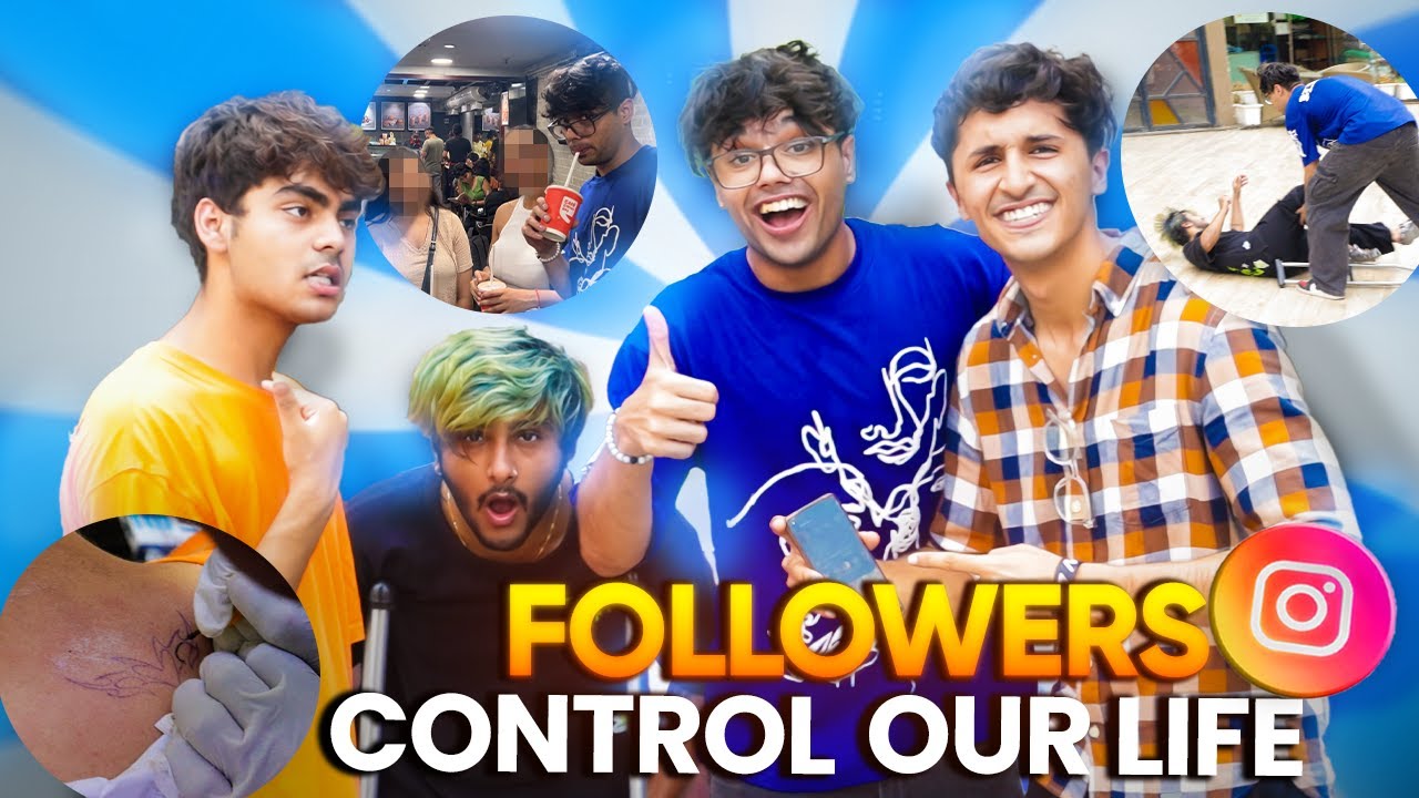 INSTAGRAM FOLLOWERS CONTROL OUR LIVES FOR 24 HOURS