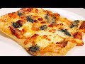 子供大喜び‼耳まで旨い‼パイシートで超簡単『パイ生地サックサクの激うまピザ』light and flaky Pizza | Eazy Recipe