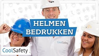 Coolsafety Helmen Bedrukken