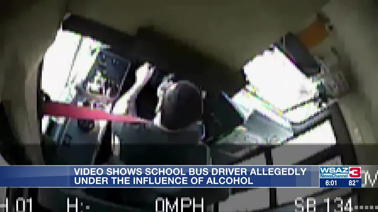Video shows former Nicholas County school bus driver intoxicated behind the wheel