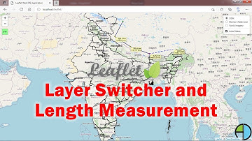 Layer Switcher and Measure in WebGIS application