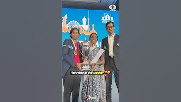 Proud Mother Moment😭❤️ #chess #praggnanandhaa #vaishali