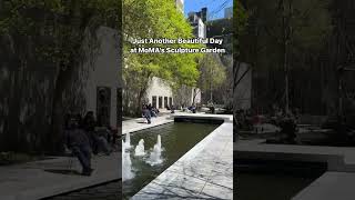 A Glimpse into MoMA's Sculpture Garden