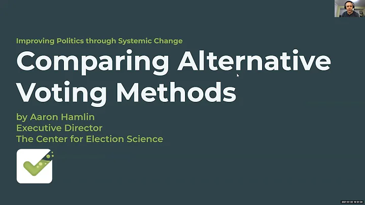 Approval Voting Vs Ranked Choice Voting (RCV) with Aaron Hamlin from the Center for Election Science